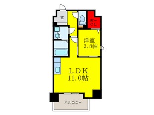 La cienega博多南の物件間取画像